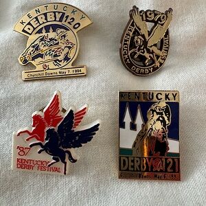 Vintage Kentucky Derby Pins